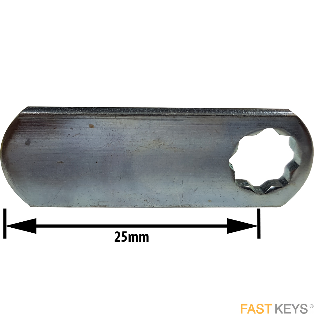 Cam02 L&F straight cam B= 25mm