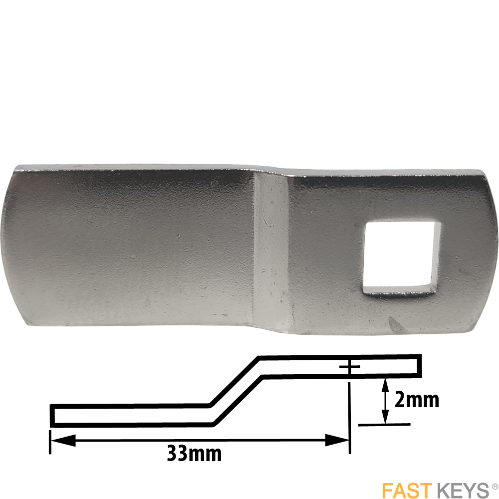 CAM101 MLM cranked cam A= 2mm B= 33mm