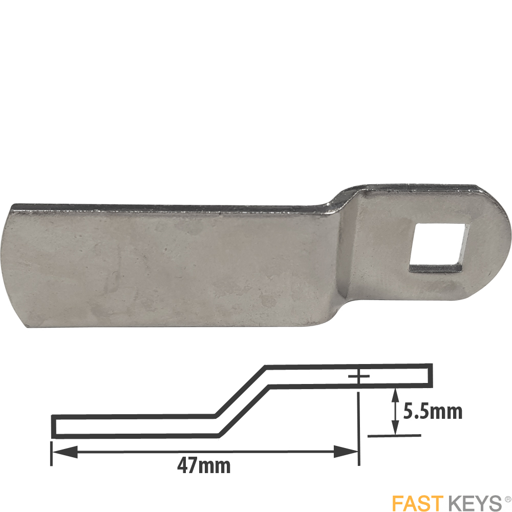 CAM109 MLM cranked 47mm long with a 5.5mm crank Cams
