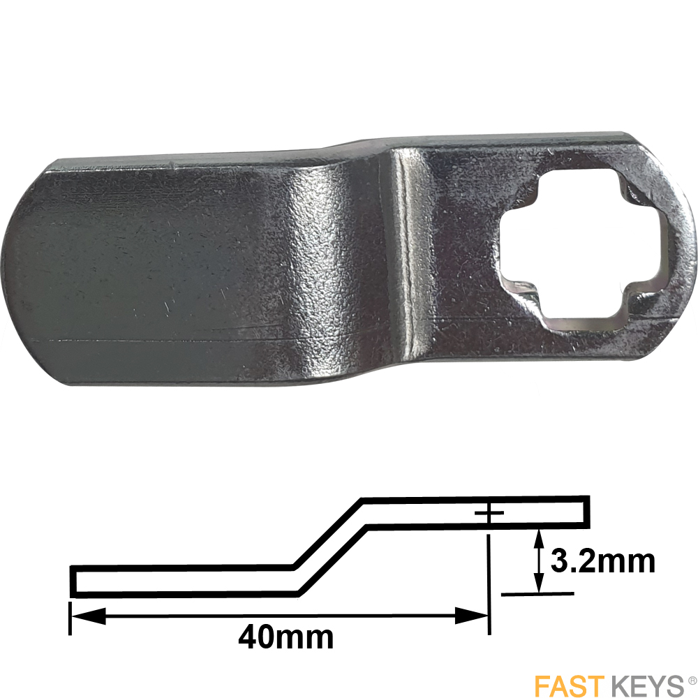 CAM114 L&F cranked cam - 40mm with 3.2mm crank