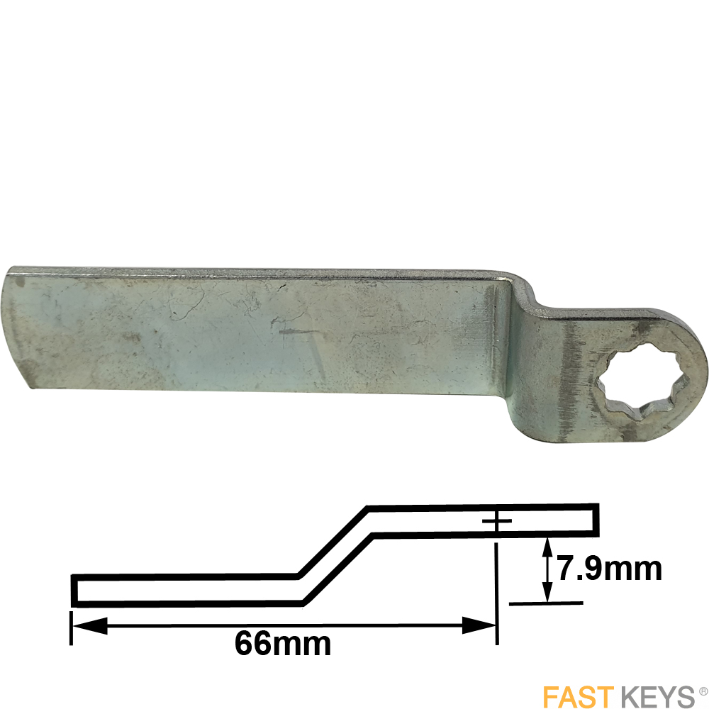 CAM123 L&F cranked cam - 66mm with 7.9mm crank Cams