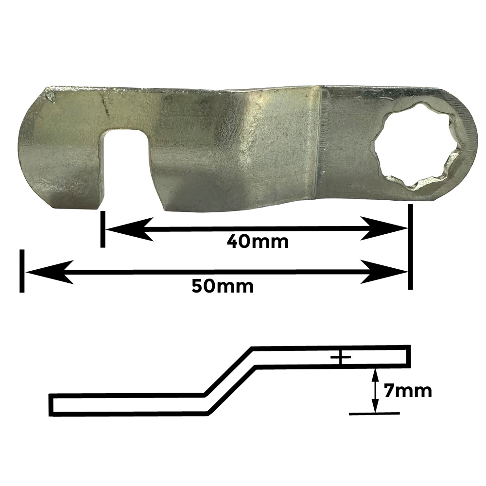 CAM147 Ronis Dom 50mm Hooked Cam With 7mm Crank Cams