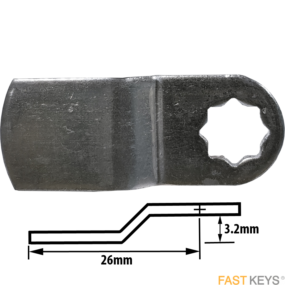 Cam37 L&F cranked cam A= 3.2mm B= 30mm