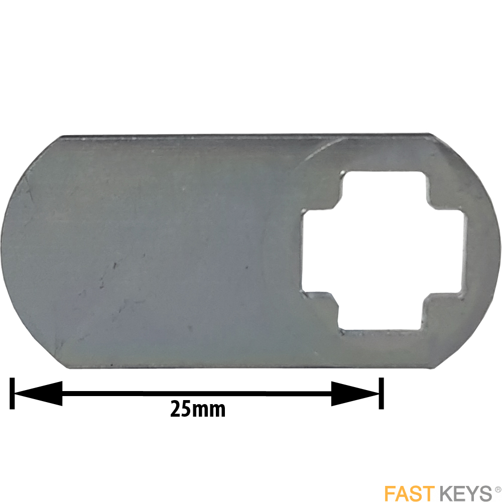 Cam40 L&F straight cam B= 25mm