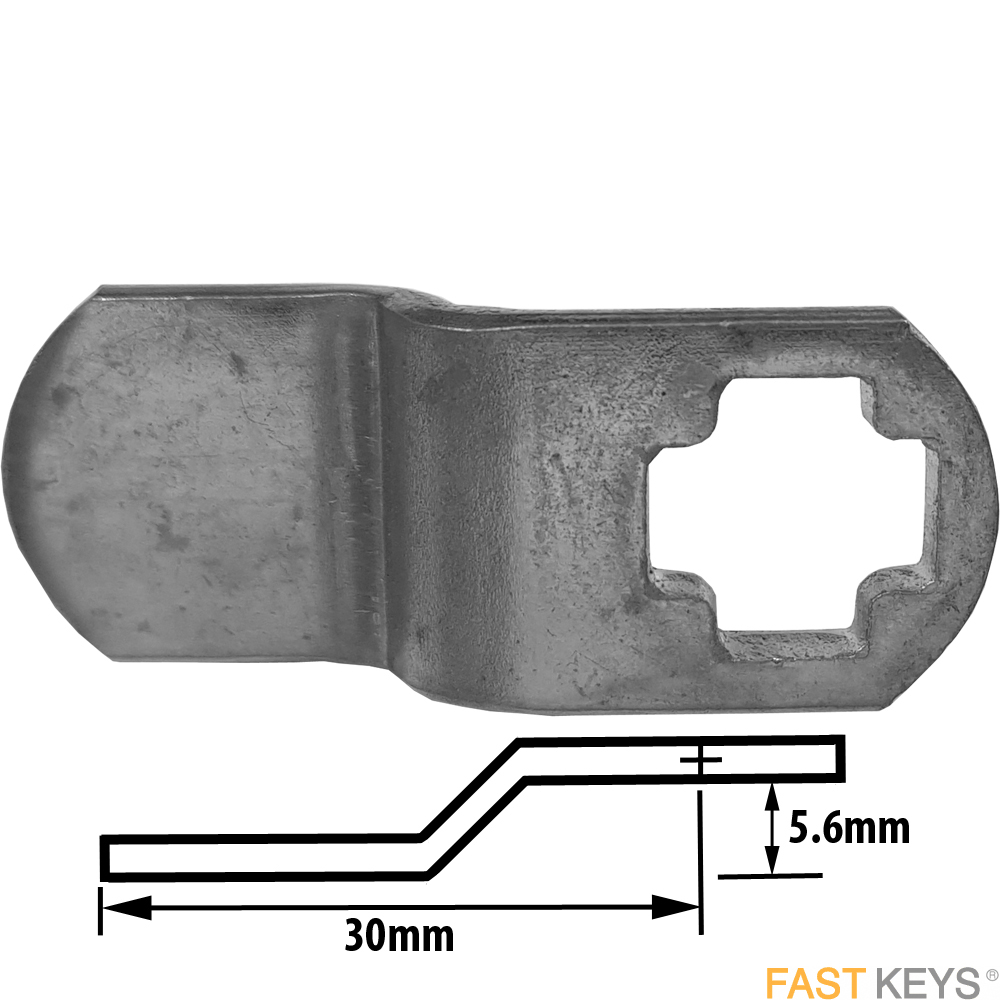 Cam48 L&F cranked cam A= 5.6mm B= 30mm