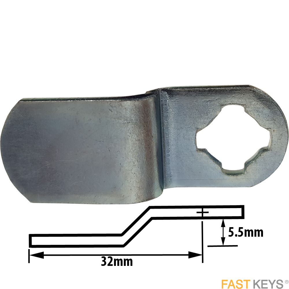 Cam60 Ronis Celtic X cranked cam A= 5.5mm B= 32mm