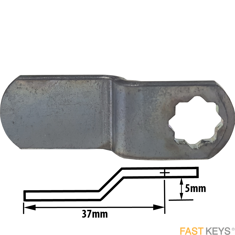 CAM64 Ronis cranked cam A= 5mm B= 37mm