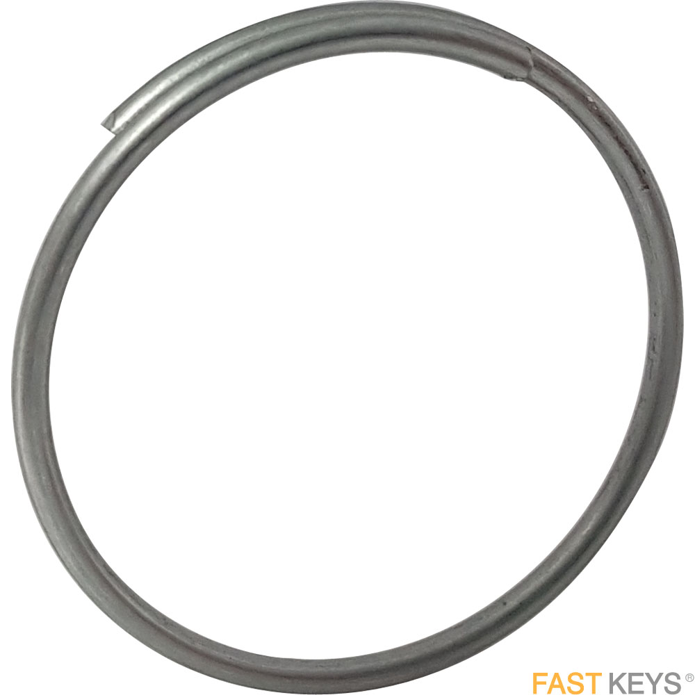 11mm nickel plated Split Rings Key Rings