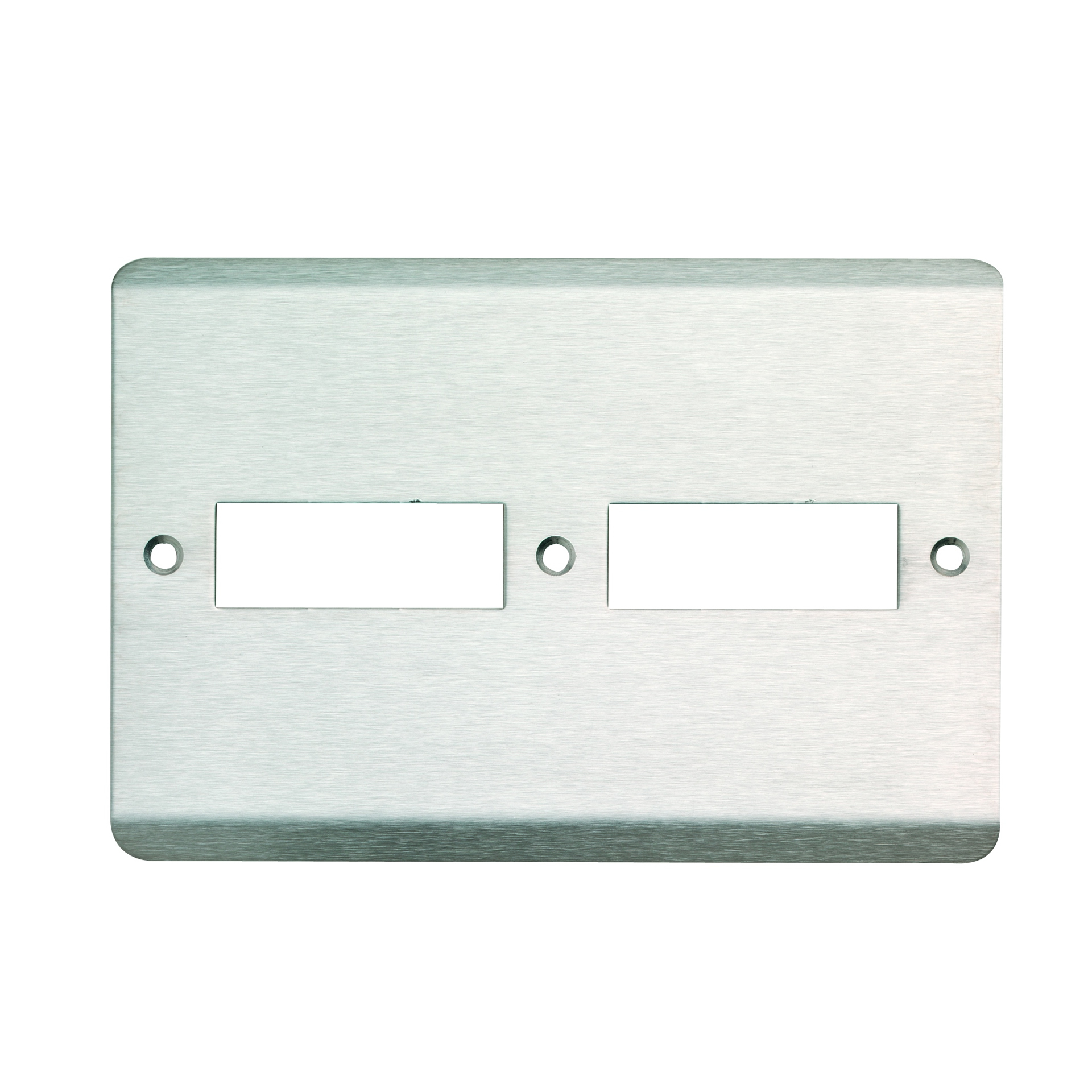 NEWSTAR C-6-C Double action strike plate polished stainless steel Striking Plates