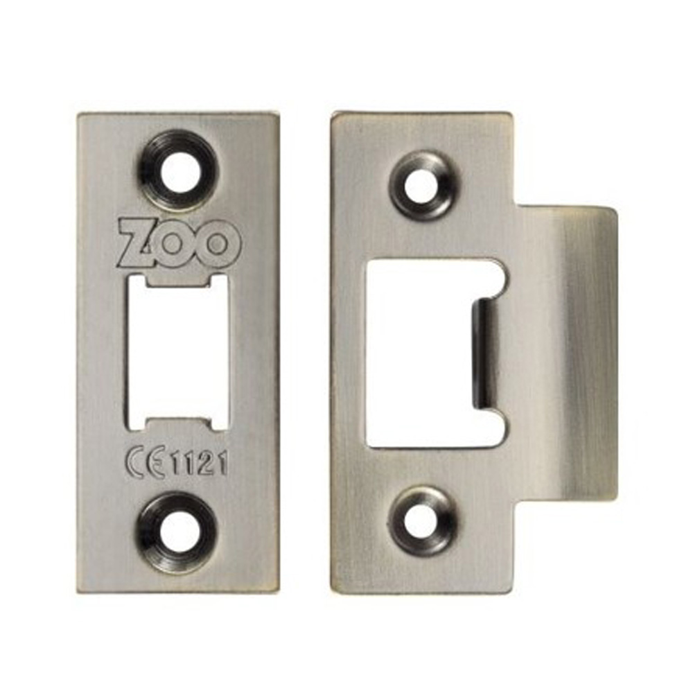 ZOO ZLAP01AB Spare Acc PK for Heavy Duty Tubular Latch - Antique Brass Lock Accessories