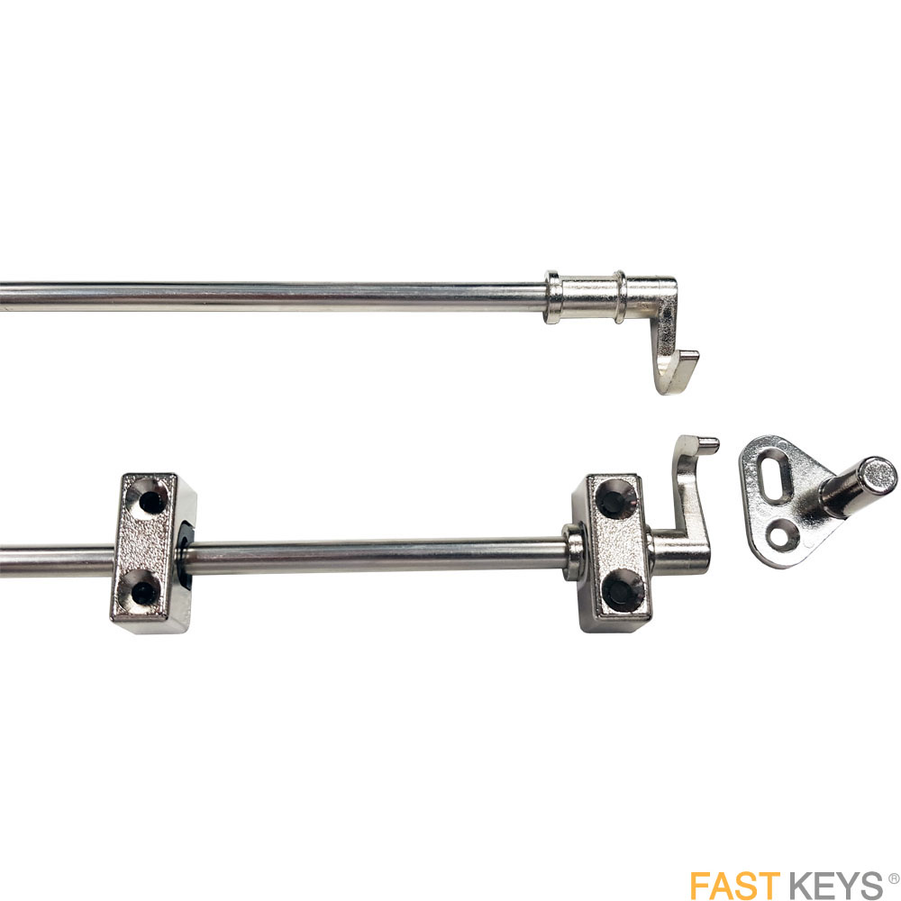 Espagnolette Locking Rods and Accessories Locking Bars and Parts