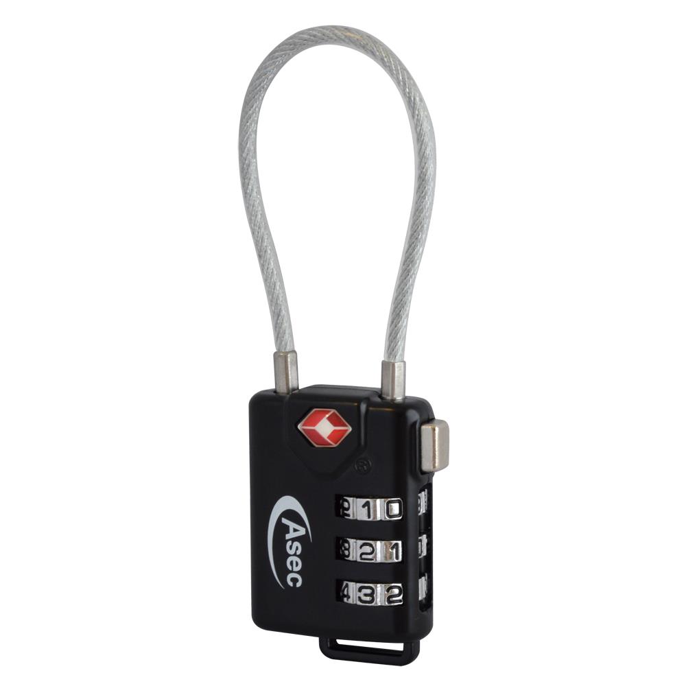 ASEC Padlocks - Combination - Long shackle