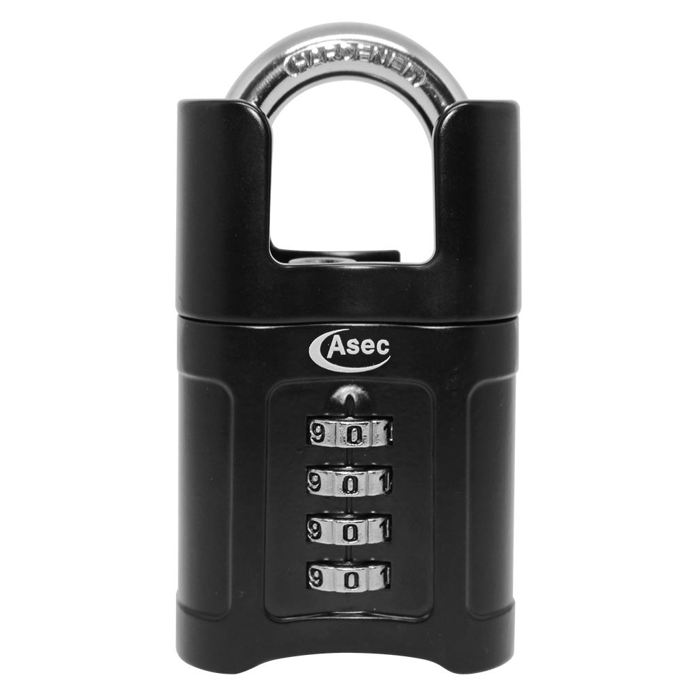 ASEC Padlocks - Combination - Close shackle