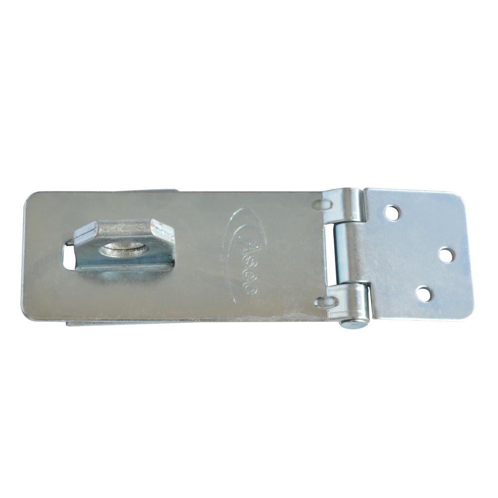 ASEC Galvanised Multi Link Concealed Fixing Hasp &amp Staple - 95mm GALV Hasp and Staple