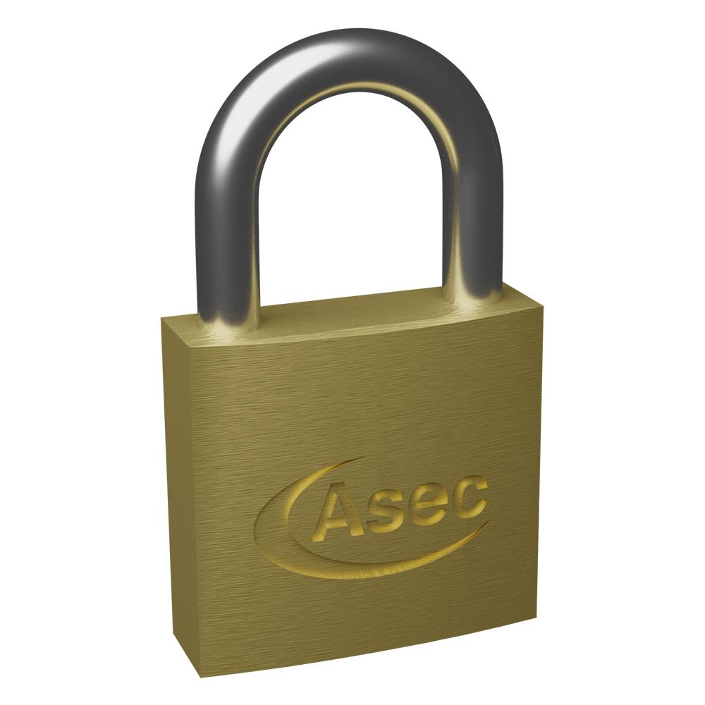 ASEC Padlocks - Keyed - Standard shackle