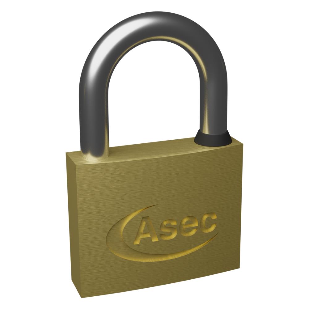 ASEC Padlocks - Keyed - Standard shackle