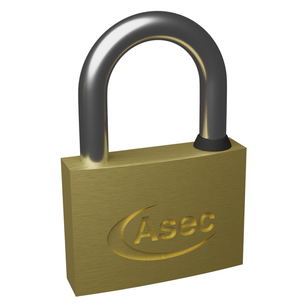 ASEC Padlocks - Keyed - Standard shackle
