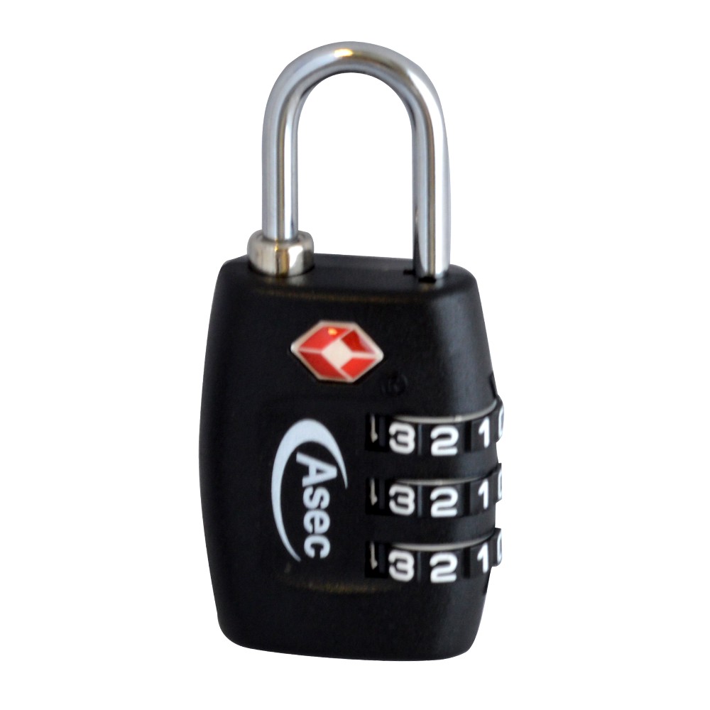 ASEC Padlocks - Combination - Standard shackle