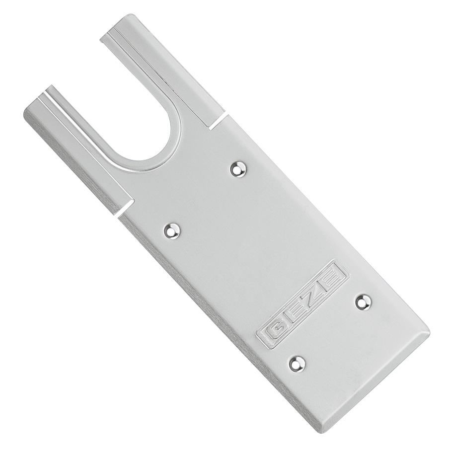 GEZE TS550 Cover Plate for Floor Spring - Stainless Steel Door Closers