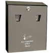 Cigarette Bins - Wall Mountable Lockable Ash Bins