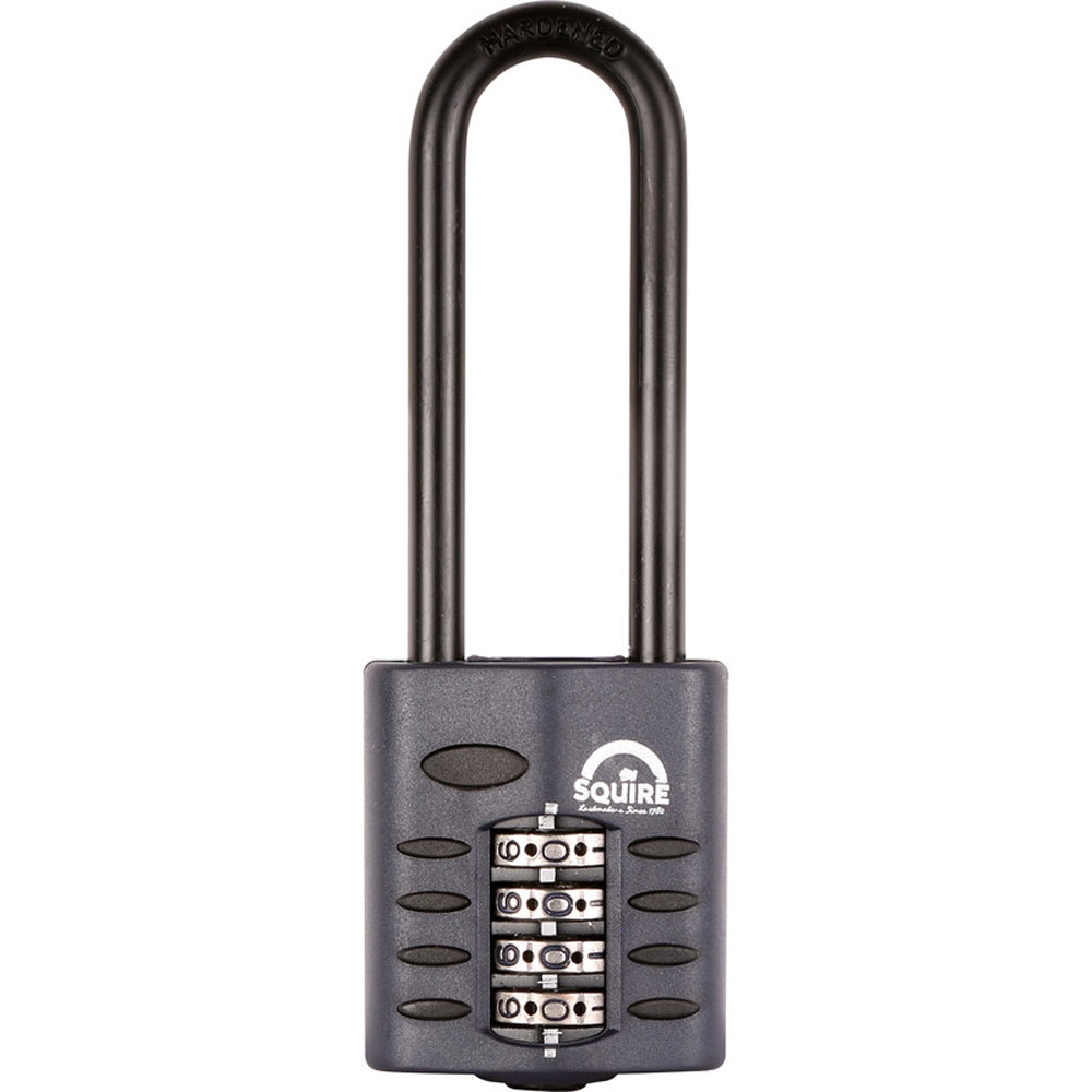 Padlocks - Combination - Long shackle