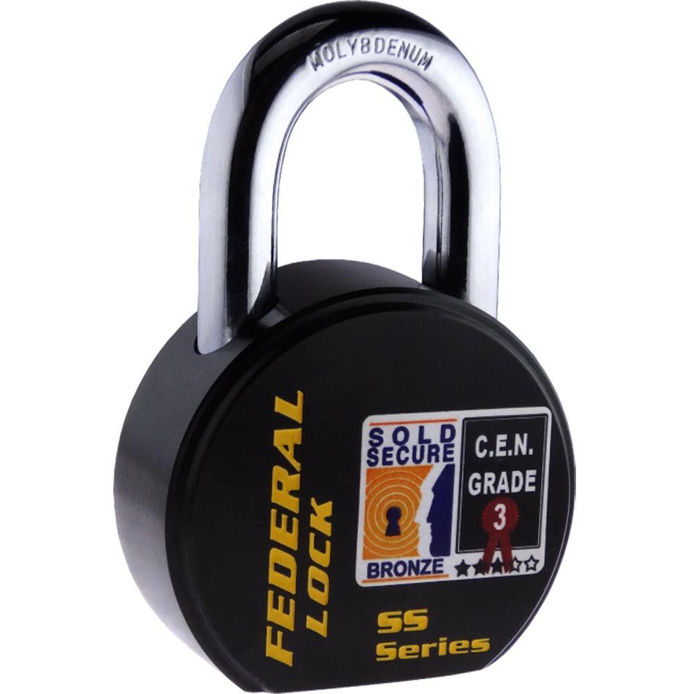 FEDERAL Padlocks - Keyed - Long shackle
