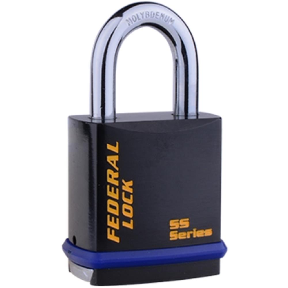 Federal 710SL 46mm Hardened steel padlock - Snap shut 25mm shackle