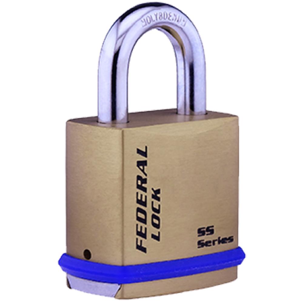 Federal 720BSL 54mm Brass body snap shut shackle