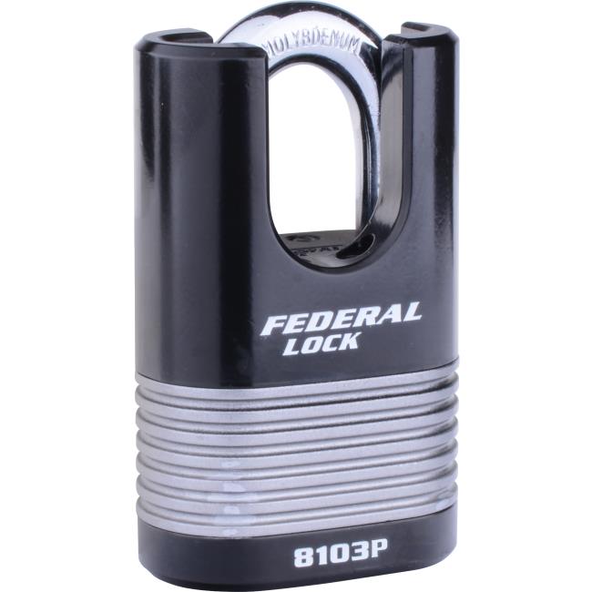 FEDERAL Padlocks - Keyed - Close shackle
