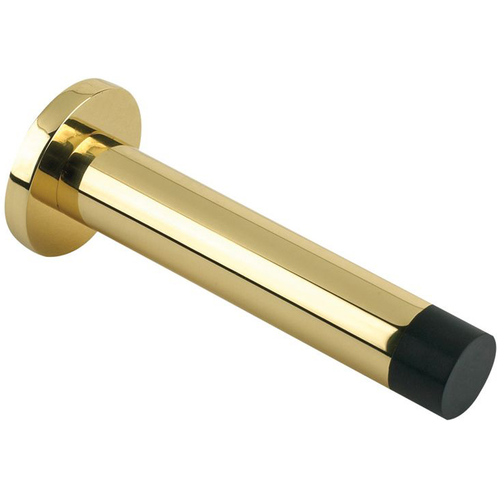 ZOO Door Stop - Cylinder C/W Rose 80mm Door Stop