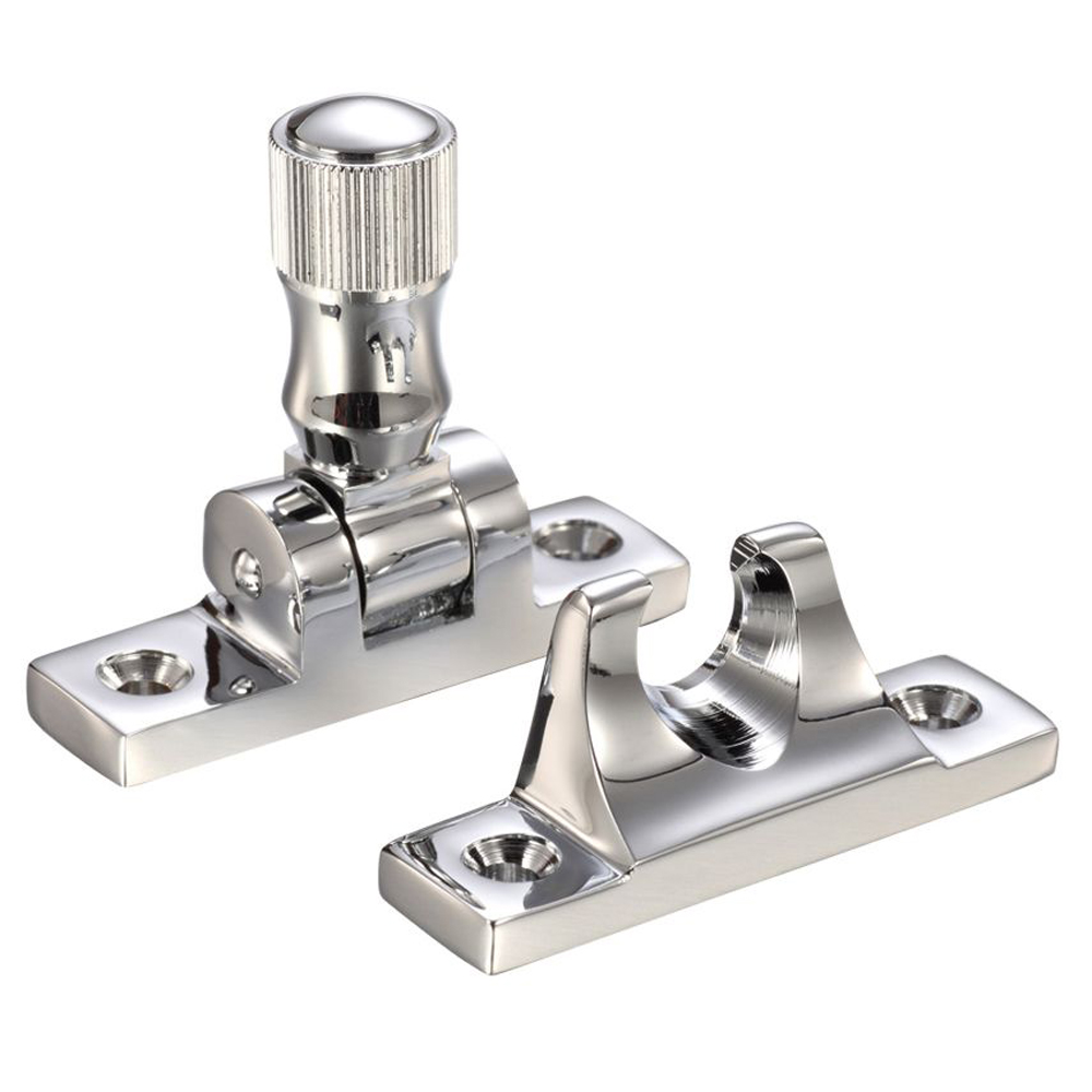 ZOO FB32CP Brighton Pattern Sash Fastener - Polished Chrome
