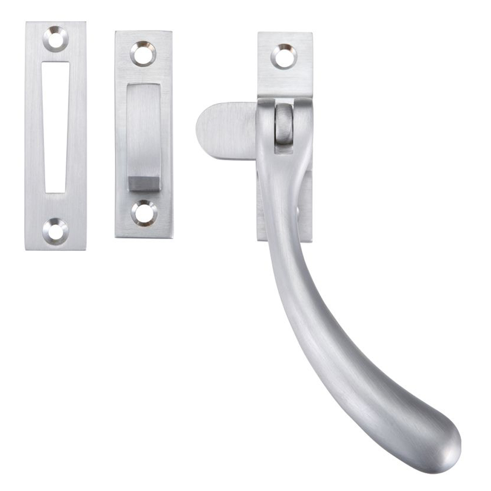 ZOO FB104SC Bulb End Casement Fastener - Offset Version - Satin Chrome