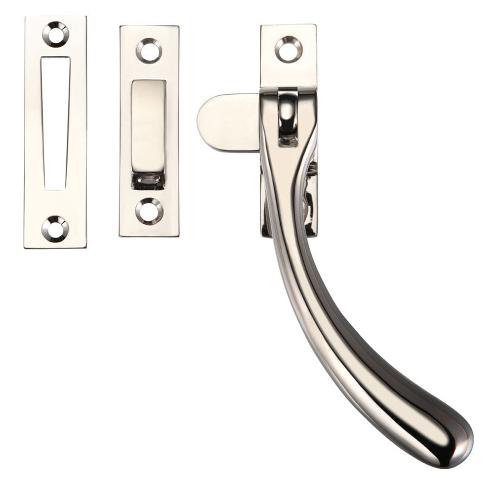 ZOO FB104PVDN Bulb End Casement Fastener - Offset Version - PVD Nickel