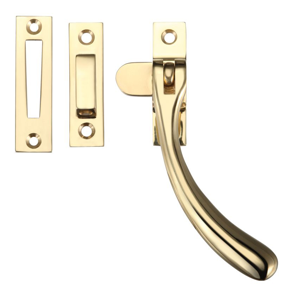ZOO FB103 Bulb End Casement Fastener - Standard - Polished Brass