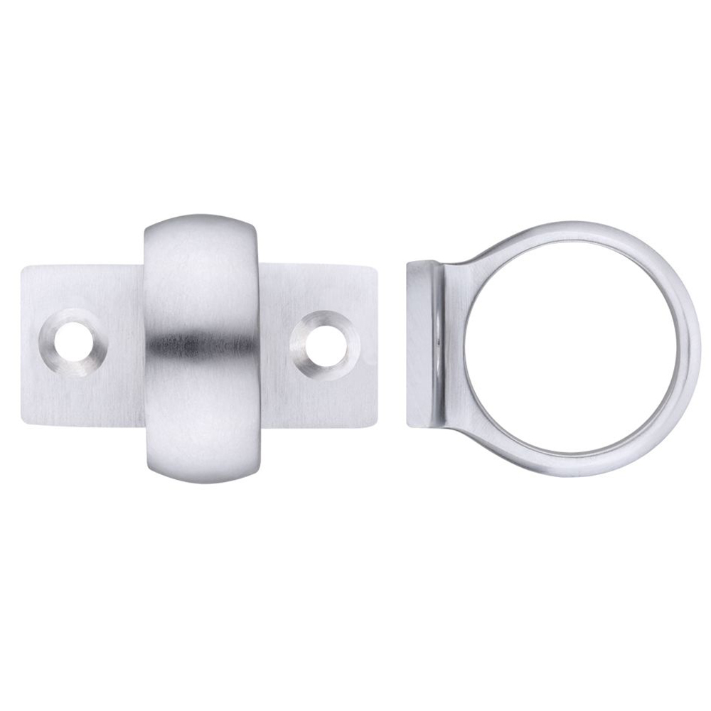 ZOO FB34SC Window Sash Ring - Satin Chrome