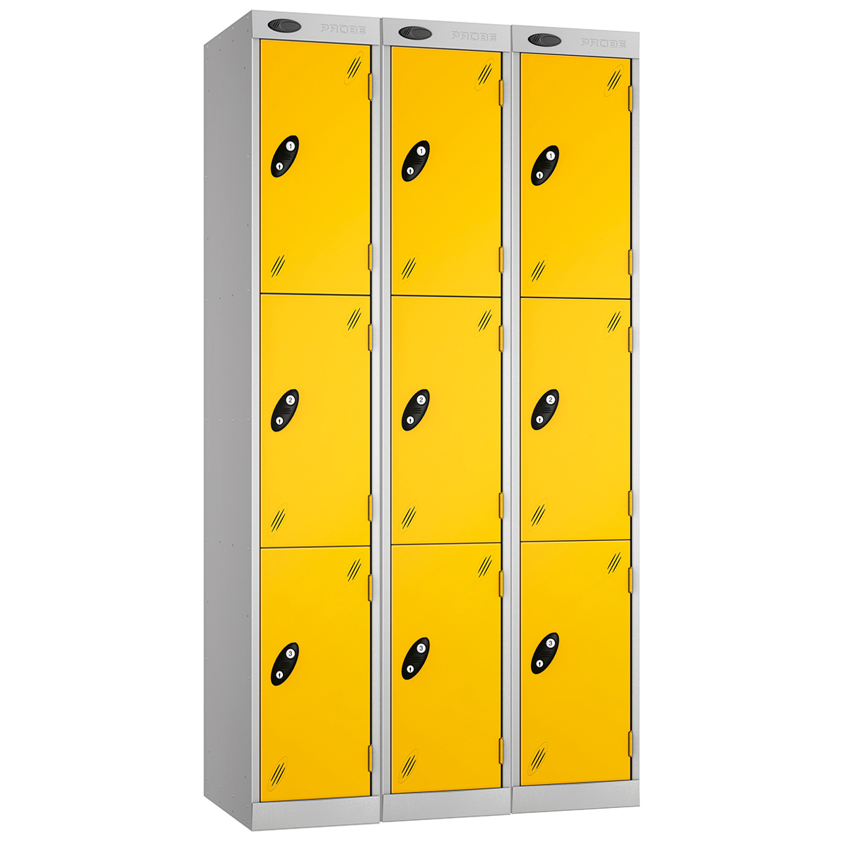 Probe Express Box Lockers - Nest 3 - 3 Tier Lockers