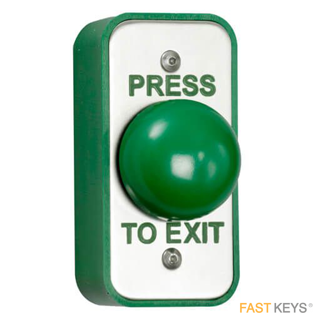 TSS NAREXITDOME - Stainless steel narrow dome exit bottom surface or flush mounted