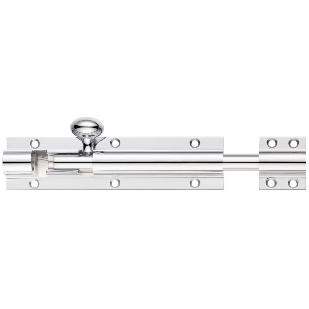 ZOO FB60SC Architectural Barrel Bolt 100mm x 38mm - Satin Chrome Bolts