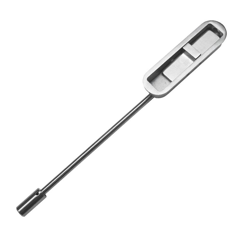 ZOO VS21SS Integral Slide Action Flush Bolt - 250mm - Satin Stainless Flush Bolts