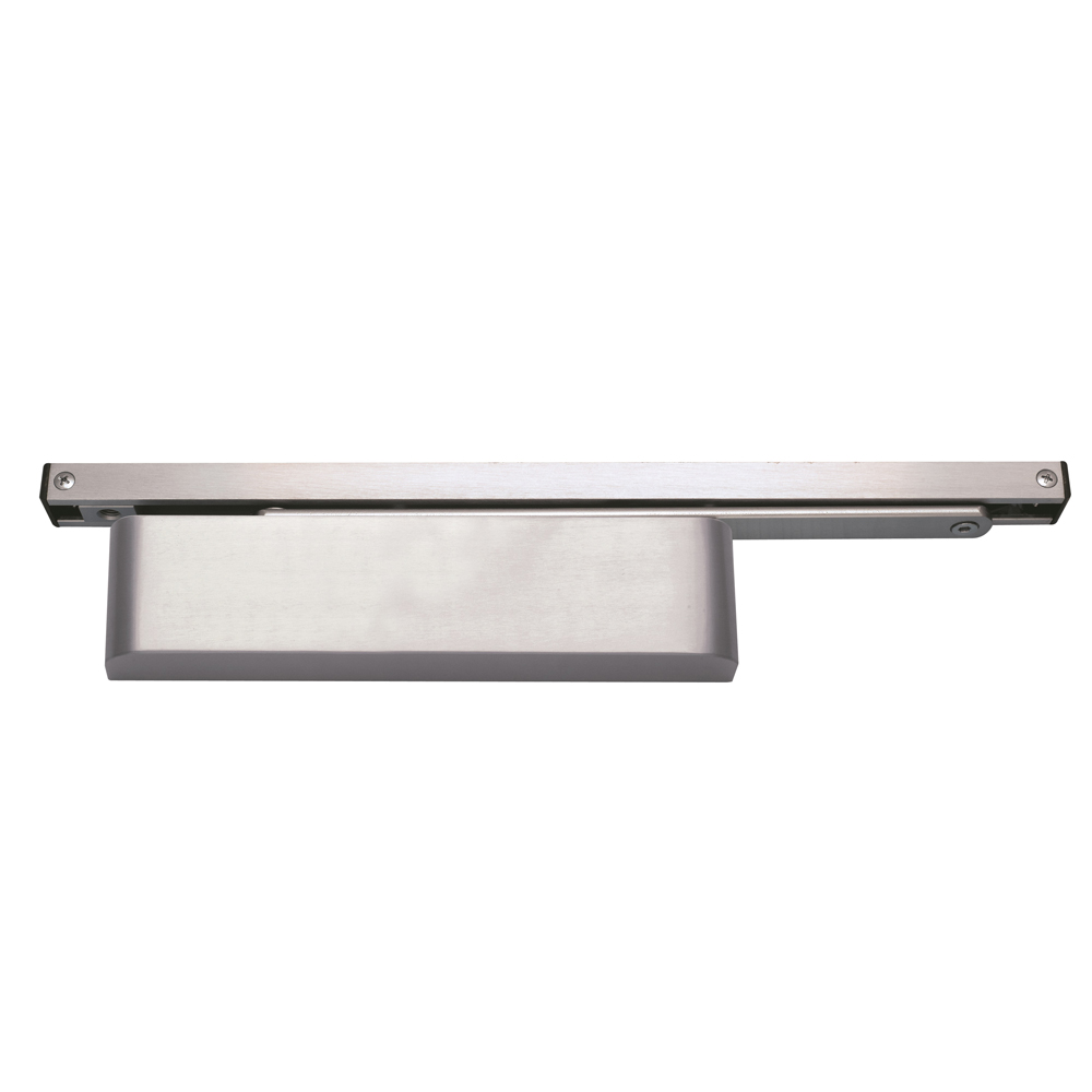 NEWSTAR SL-144 Bary Cam Low Opening Force Surface Track Arm Door Closer - Silver Door Closers