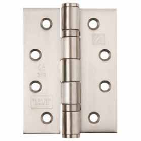 NEWSTAR BH1/11 Ball Bearing Hinge 102 x 76 x 3mm Polished Chrome Plated Hinges