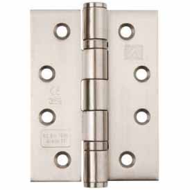 NEWSTAR BH1/11 Ball Bearing Hinge 102 x 76 x 3mm Satin Chrome Plated Hinges