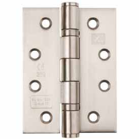 NEWSTAR BH1/11 Ball Bearing Hinge 102 x 76 x 3mm Satin Nickel Plated Hinges