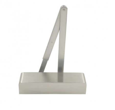 Zoo Size 2-4 Door Closer- Satin Stainless Door Closers