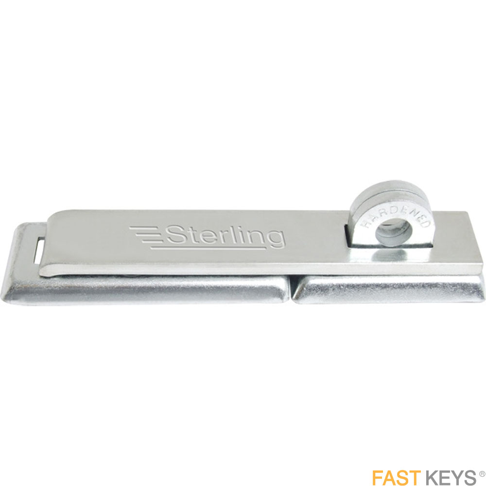 Sterling AHS188 188mm, heavy duty hasp and staple.