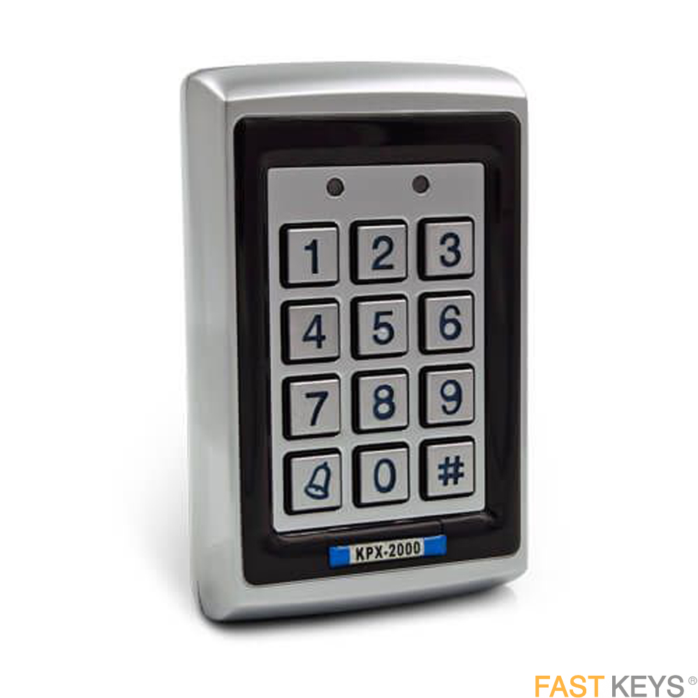 TSSKEYPAD5 - Keypad with inbuilt proximity reader / code and seperate secondary proximity reader