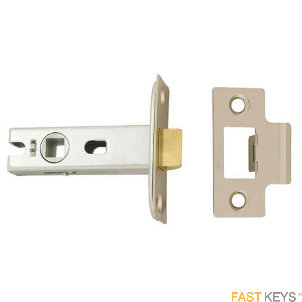 TSSTUBML25N Mortice Tubular Latch 65mm Nickel Finish Door Latches