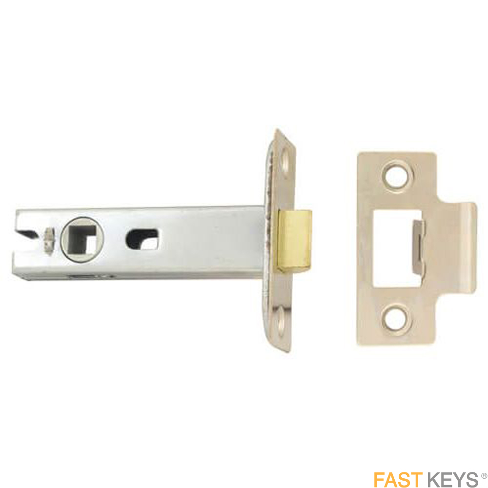 TSSTUBML3N Mortice Tubular Latch 77mm Nickel Finish Door Latches