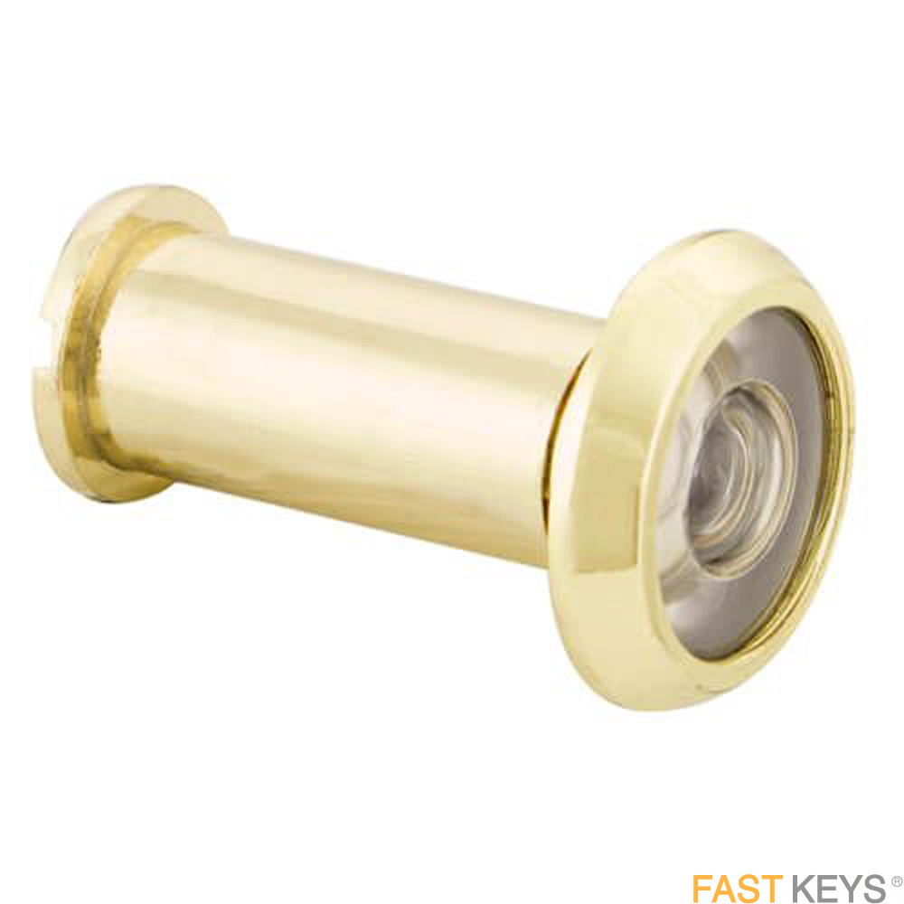 TSSDOVIEW180B Door Viewer 180 Degree Brass Finish