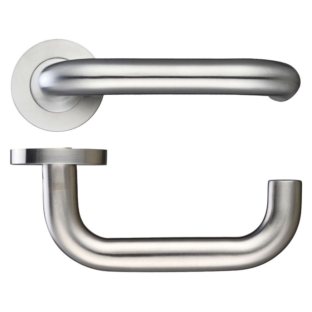 ZOO ZPS030 Return to Door Lever - Screw on Rose Wooden Door Handles